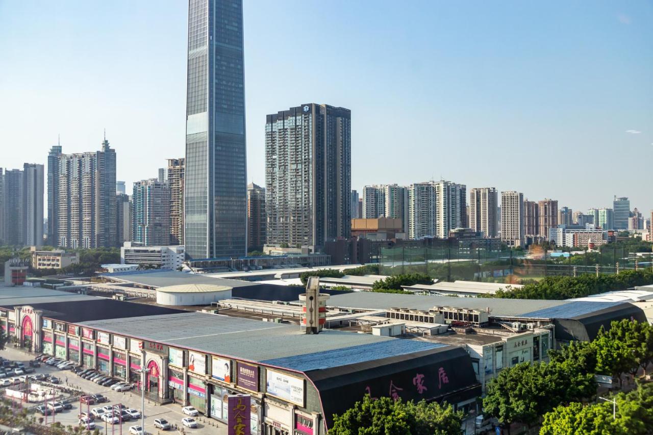 Livetour Hotel Zhujiang New Town Guangzhou Eksteriør billede