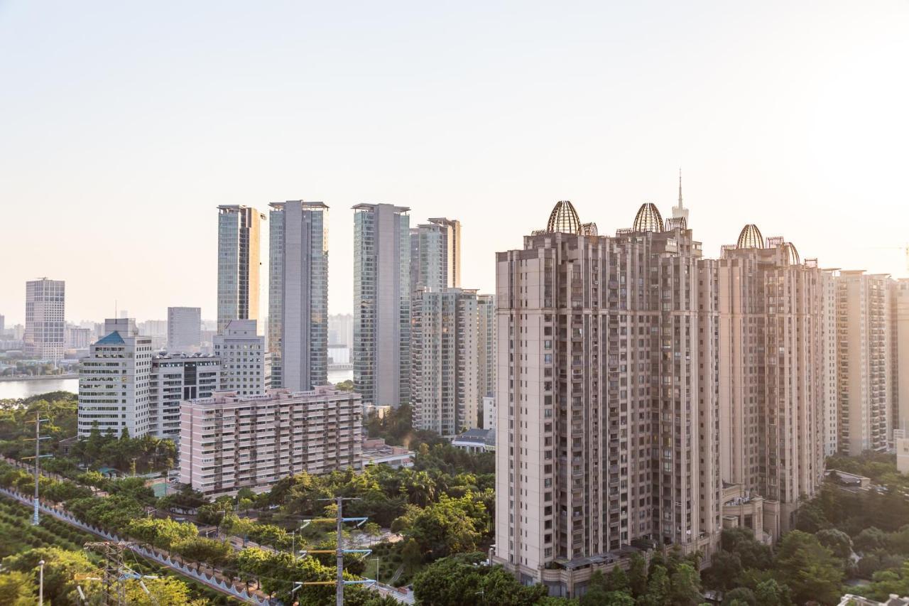 Livetour Hotel Zhujiang New Town Guangzhou Eksteriør billede